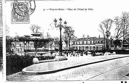 Ville de IVRYSURSEINE Carte postale ancienne