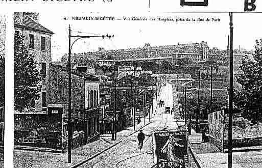 Ville de KREMLINBICETRE(LE) Carte postale ancienne