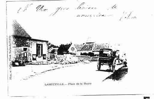Ville de LABBEVILLE Carte postale ancienne