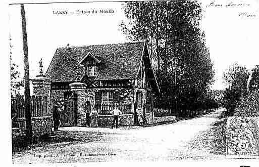 Ville de LASSY Carte postale ancienne