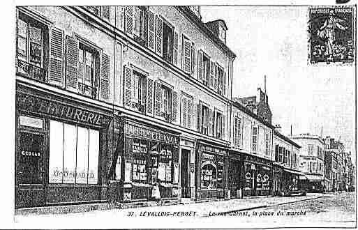 Ville de LEVALLOISPERRET Carte postale ancienne