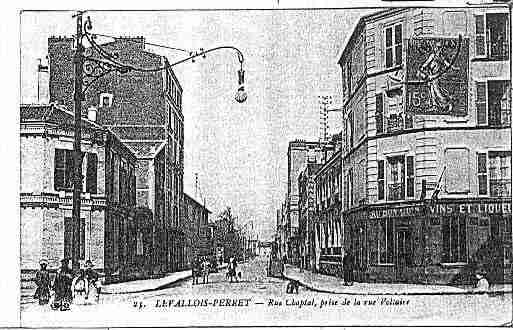 Ville de LEVALLOISPERRET Carte postale ancienne