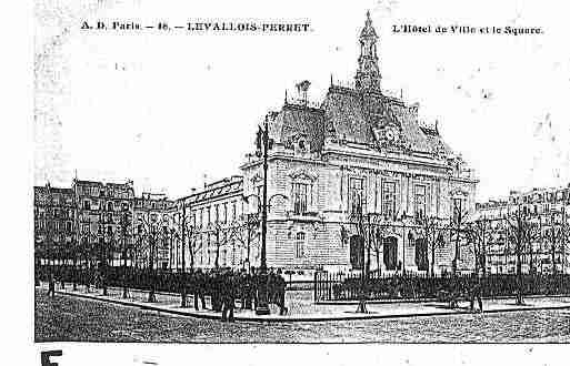 Ville de LEVALLOISPERRET Carte postale ancienne