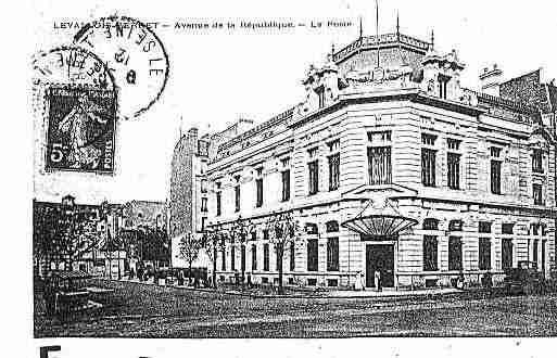 Ville de LEVALLOISPERRET Carte postale ancienne