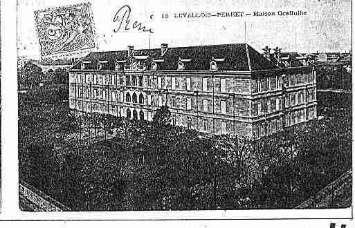 Ville de LEVALLOISPERRET Carte postale ancienne