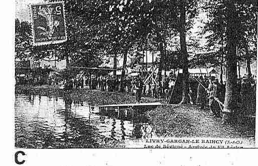Ville de LIVRYGARGAN Carte postale ancienne