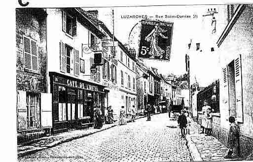 Ville de LUZARCHES Carte postale ancienne