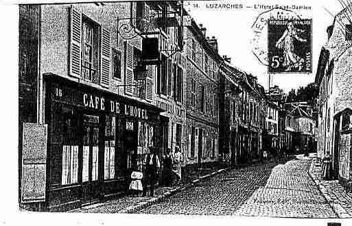 Ville de LUZARCHES Carte postale ancienne