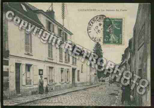 Ville de LUZARCHES Carte postale ancienne