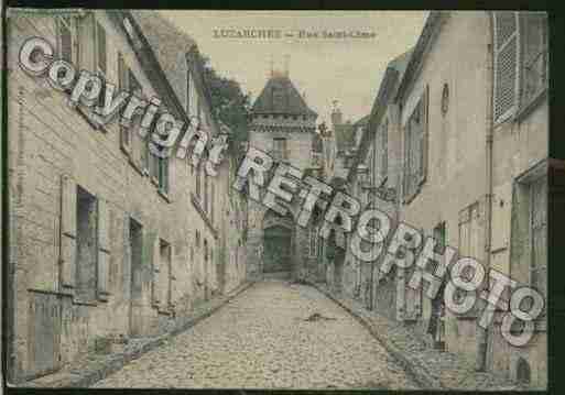 Ville de LUZARCHES Carte postale ancienne