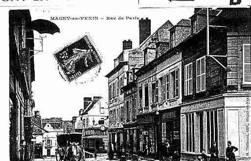 Ville de MAGNYENVEXIN Carte postale ancienne Ville de MAGNYENVEXIN Carte postale ancienne