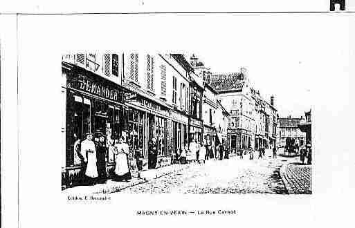 Ville de MAGNYENVEXIN Carte postale ancienne Ville de MAGNYENVEXIN Carte postale ancienne