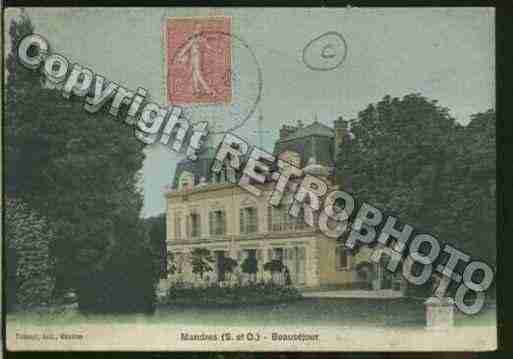 Ville de MANDRESLESROSES Carte postale ancienne