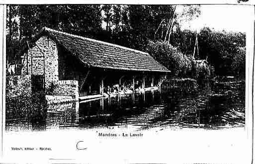 Ville de MANDRESLESROSES Carte postale ancienne