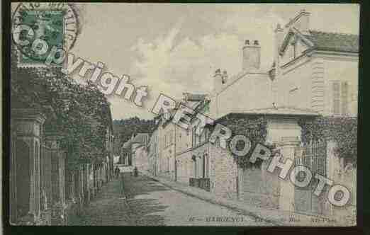 Ville de MARGENCY Carte postale ancienne