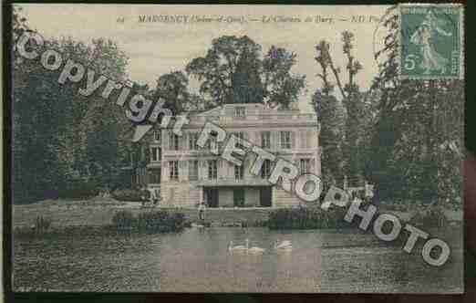 Ville de MARGENCY Carte postale ancienne