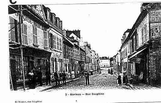 Ville de MARINES Carte postale ancienne