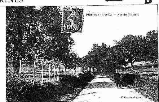 Ville de MARINES Carte postale ancienne