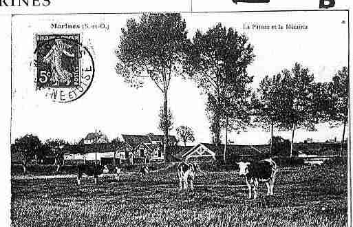 Ville de MARINES Carte postale ancienne