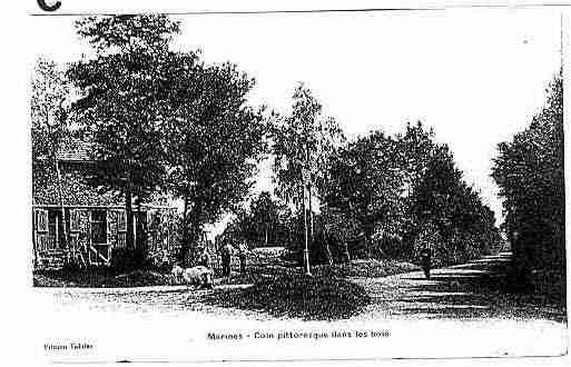 Ville de MARINES Carte postale ancienne