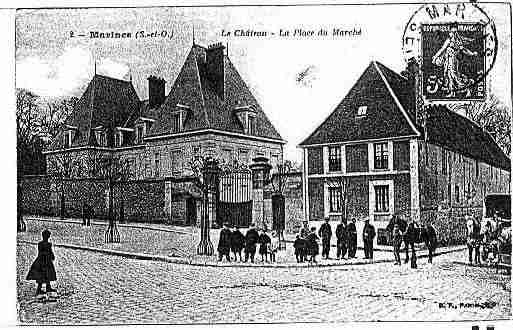 Ville de MARINES Carte postale ancienne