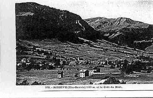 Ville de MEGEVE Carte postale ancienne