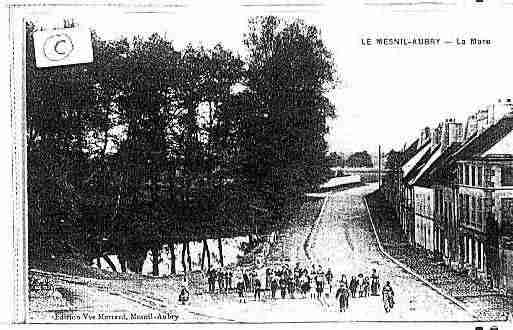 Ville de MESNILAUBRY(LE) Carte postale ancienne