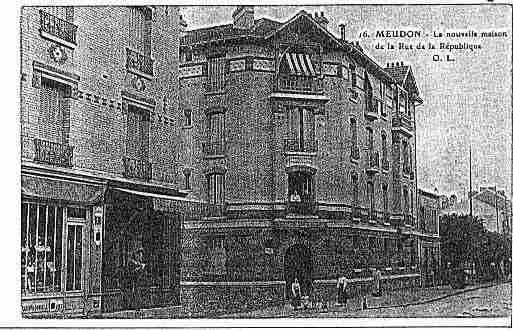 Ville de MEUDON Carte postale ancienne