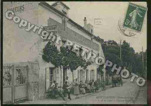 Ville de MONTLIGNON Carte postale ancienne