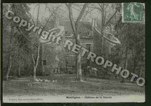 Ville de MONTLIGNON Carte postale ancienne