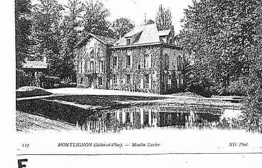 Ville de MONTLIGNON Carte postale ancienne
