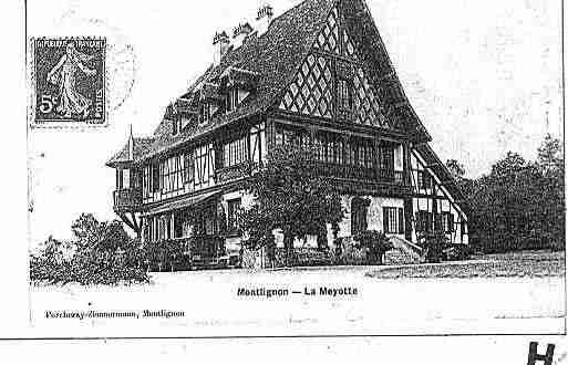 Ville de MONTLIGNON Carte postale ancienne