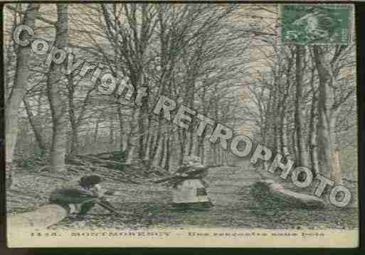 Ville de MONTMORENCY Carte postale ancienne