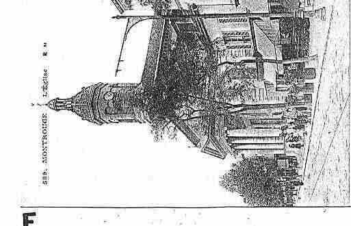 Ville de MONTROUGE Carte postale ancienne