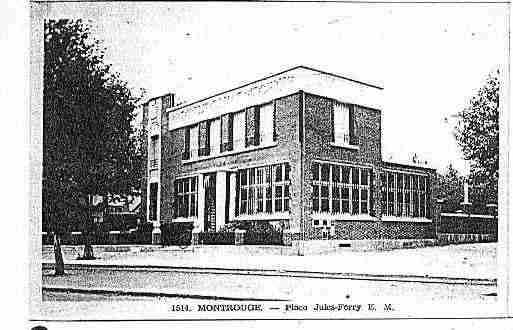 Ville de MONTROUGE Carte postale ancienne