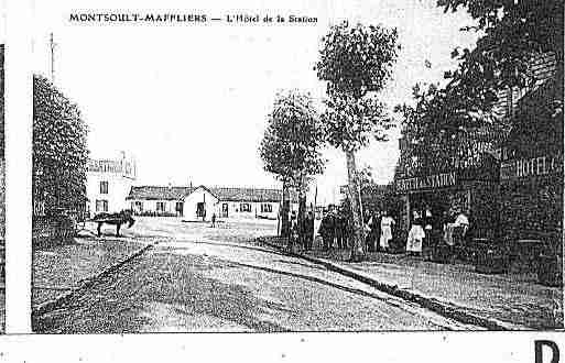 Ville de MONTSOULT Carte postale ancienne