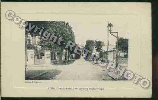 Ville de NEUILLYPLAISANCE Carte postale ancienne