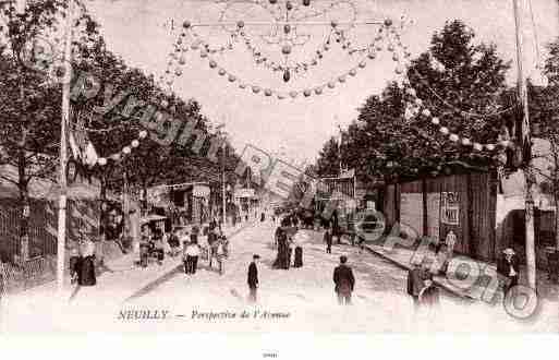 Ville de NEUILLYSURSEINE Carte postale ancienne