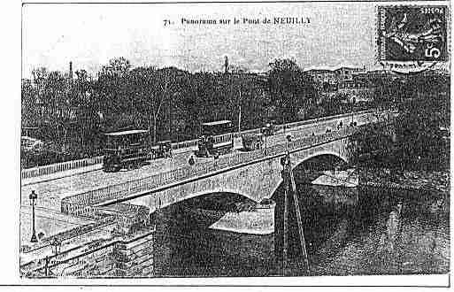 Ville de NEUILLYSURSEINE Carte postale ancienne