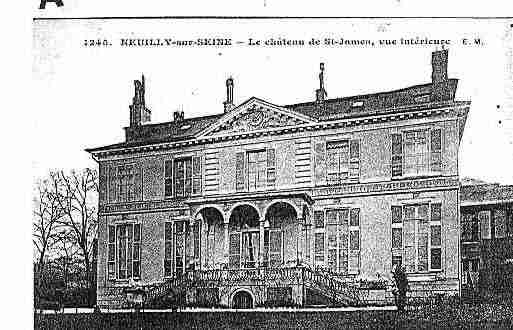 Ville de NEUILLYSURSEINE Carte postale ancienne Ville de NEUILLYSURSEINE Carte postale ancienne