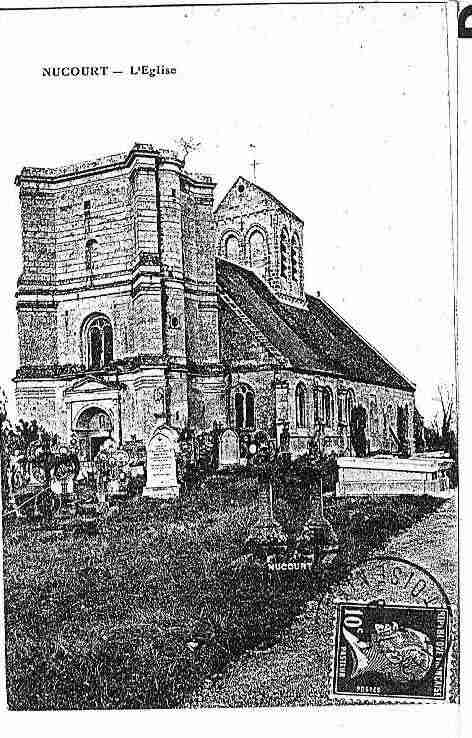 Ville de NUCOURT Carte postale ancienne  Ville de NUCOURT Carte postale ancienne