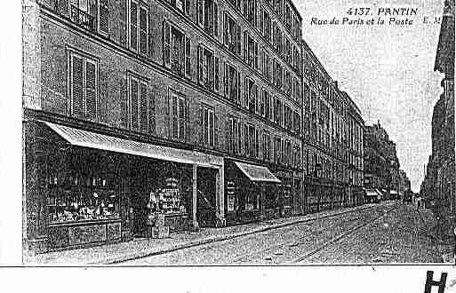 Ville de PANTIN Carte postale ancienne