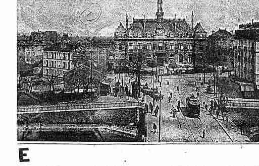 Ville de PANTIN Carte postale ancienne