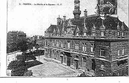 Ville de PANTIN Carte postale ancienne