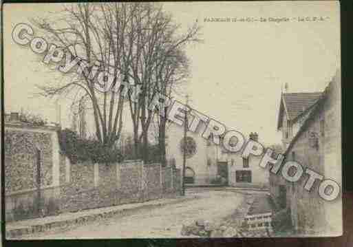 Ville de PARMAIN Carte postale ancienne