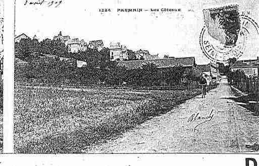 Ville de PARMAIN Carte postale ancienne