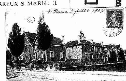 Ville de PERREUXSURMARNE(LE) Carte postale ancienne