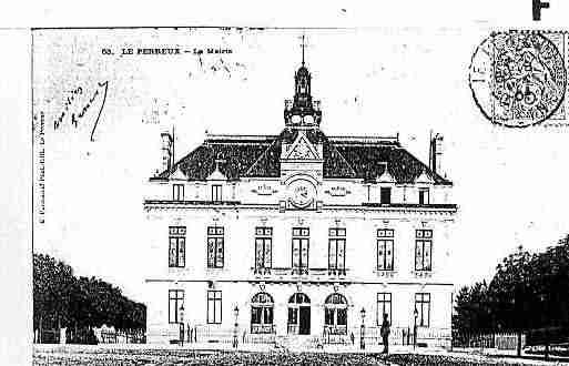 Ville de PERREUXSURMARNE(LE) Carte postale ancienne