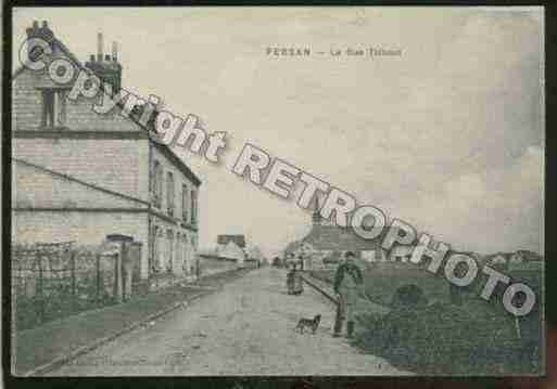 Ville de PERSAN Carte postale ancienne