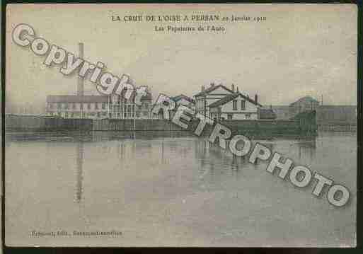 Ville de PERSAN Carte postale ancienne